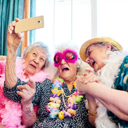 Funny Old Lady Stock Photos, Pictures &amp; Royalty-Free Images